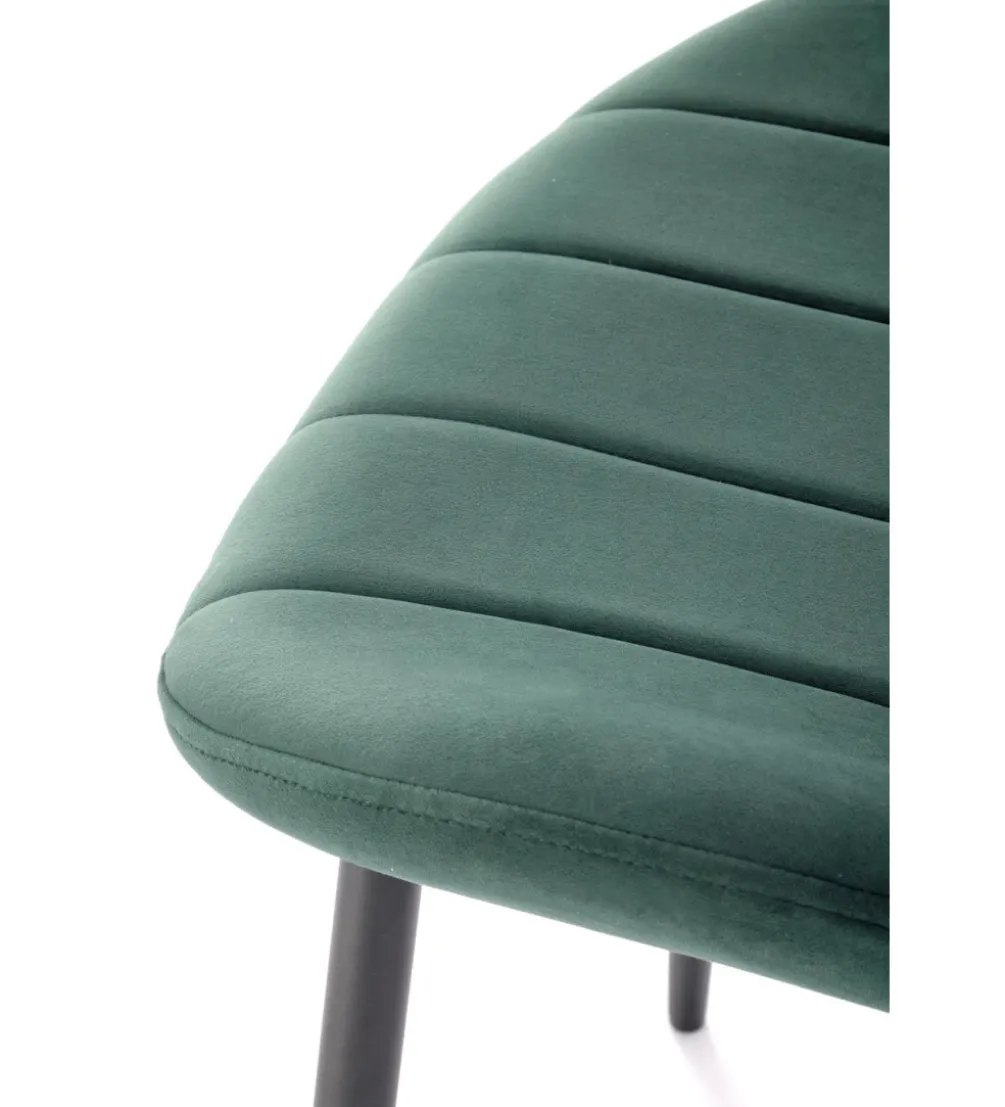 Krzesło K538 85 cm ciemno zielony