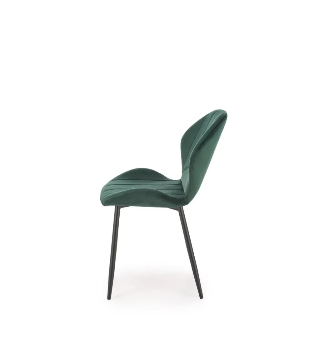 Krzesło K538 85 cm ciemno zielony