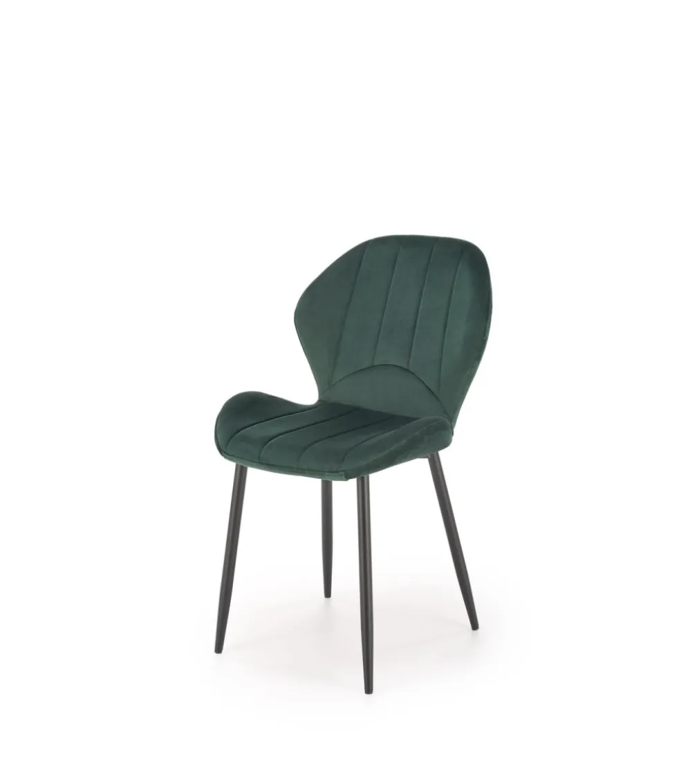 Krzesło K538 85 cm ciemno zielony
