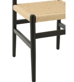 Krzesło LAP 87 cm drewno bukowe czarne