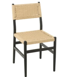 Krzesło LAP 87 cm drewno bukowe czarne