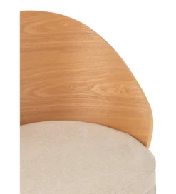 Krzesło LONEPLY 75 cm naturalne beżowe