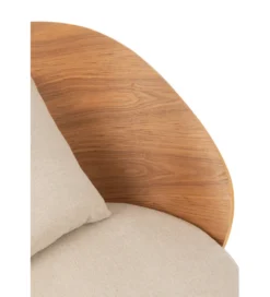 Krzesło LONEPLY 82 cm naturalne beżowe