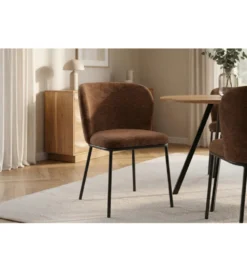 Krzesło LYON 75 cm brązowe