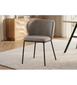 Krzesło LYON 75 cm szaro beżowe