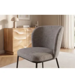Krzesło LYON 75 cm szaro beżowe