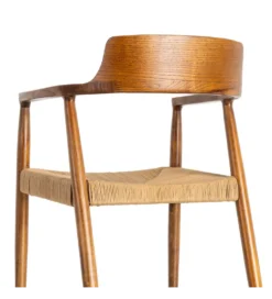 Krzesło MARONY 78 cm drewno kauczuk