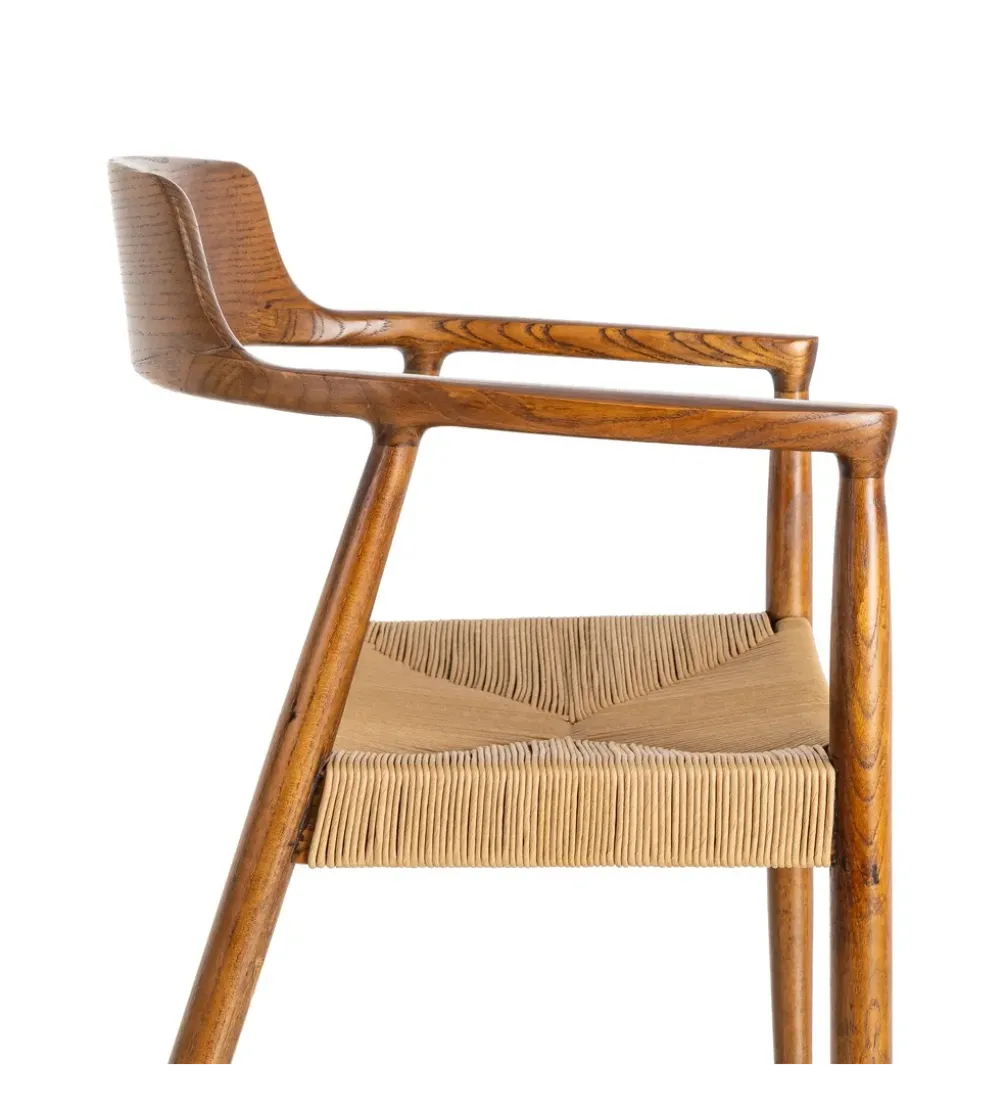 Krzesło MARONY 78 cm drewno kauczuk