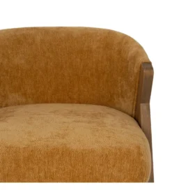 Krzesło MORTEZ 68 cm naturalne żółte
