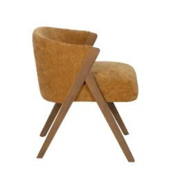 Krzesło MORTEZ 68 cm naturalne żółte