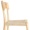 Krzesło NATER 81 cm drewno jesion naturalne