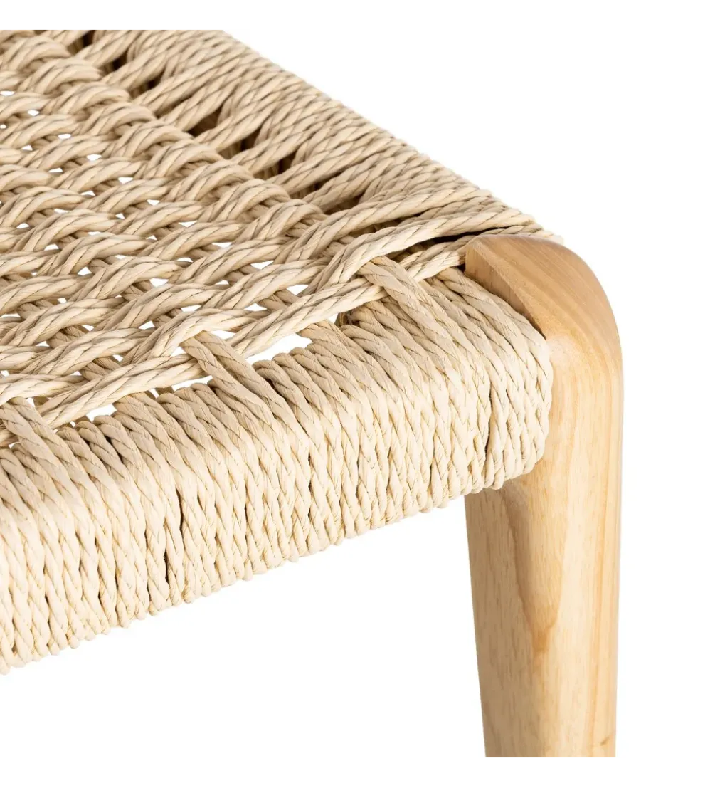 Krzesło NATER 81 cm drewno jesion naturalne