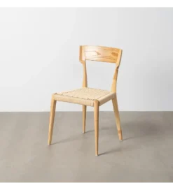 Krzesło NATER 81 cm drewno jesion naturalne
