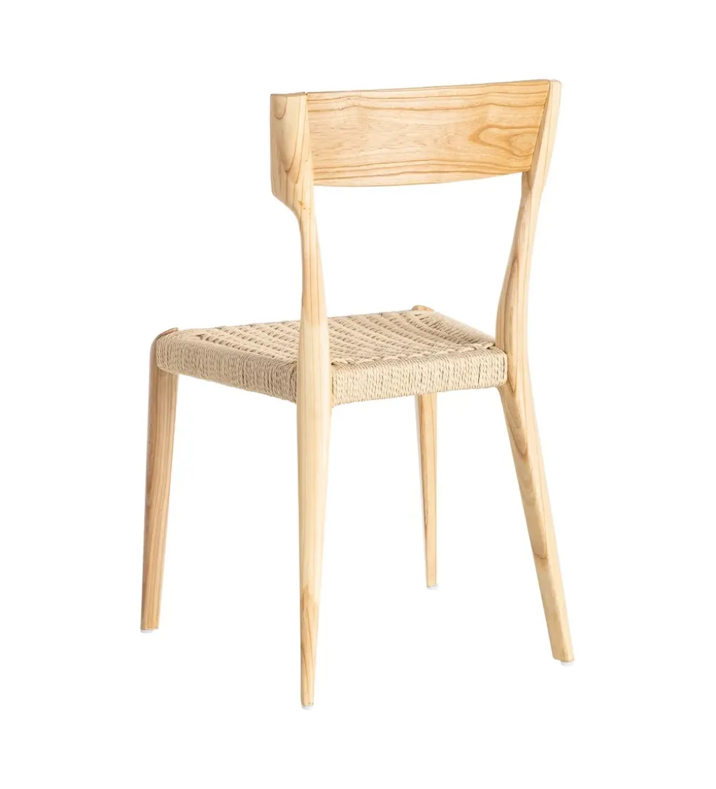 Krzesło NATER 81 cm drewno jesion naturalne