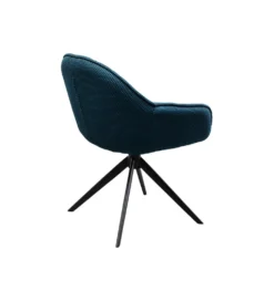 Krzesło obrotowe CARLITO MESH 82 cm niebieski