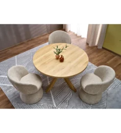 Krzesło obrotowe K581 82 cm beżowe
