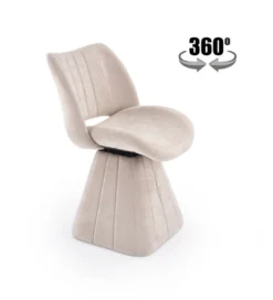 Krzesło obrotowe K613 87 cm beżowe
