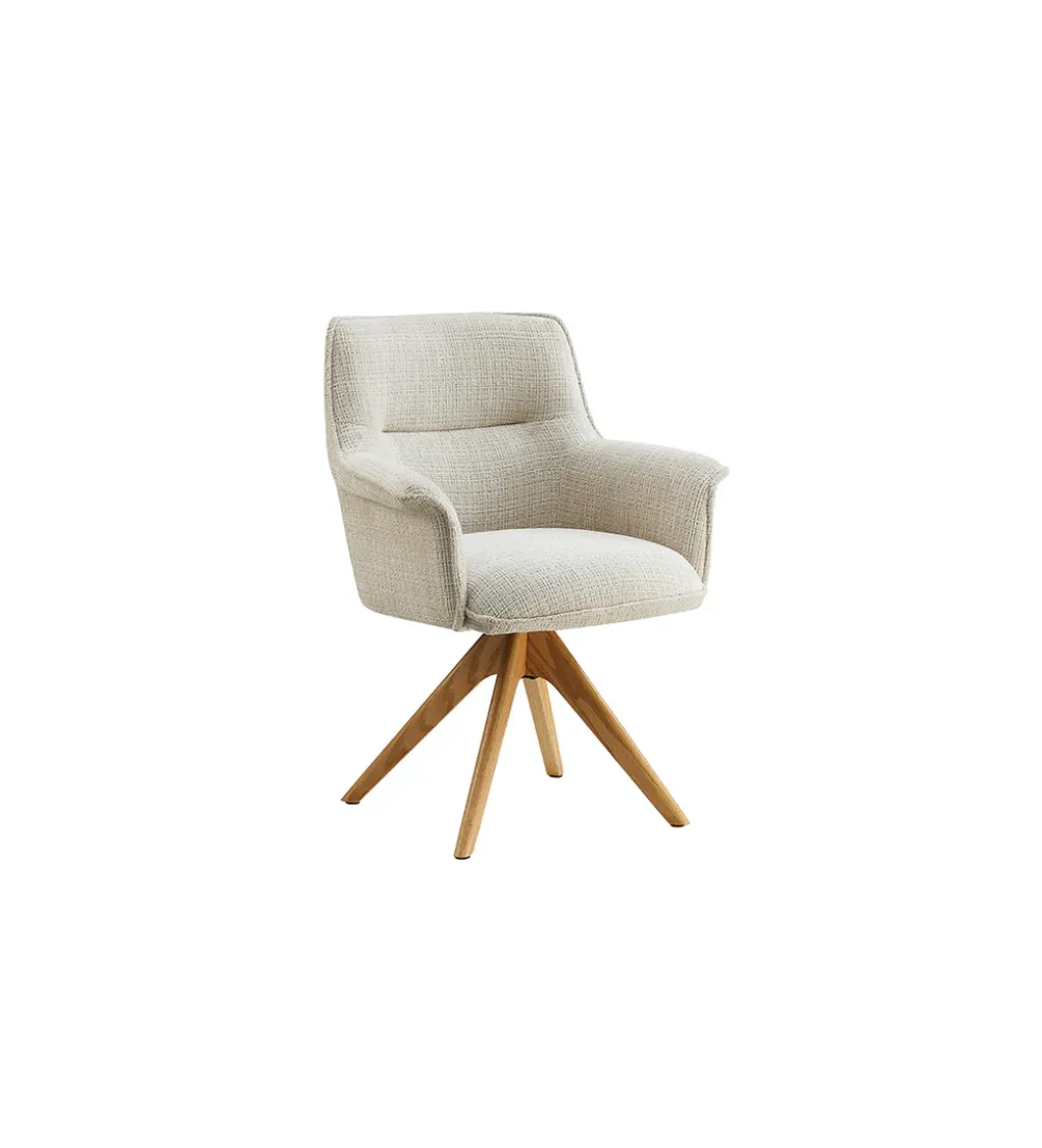 Krzesło obrotowe LE GRAND chenille beige