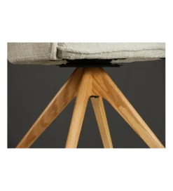 Krzesło obrotowe LE GRAND chenille beige