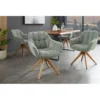 Krzesło obrotowe PAPILLON 83 cm 180 stopni zielone