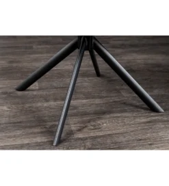 Krzesło obrotowe PAPILLON 83 cm 180 stopni champagne beżowe