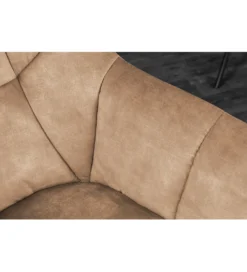 Krzesło obrotowe PAPILLON 83 cm 180 stopni champagne beżowe