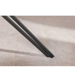 Krzesło obrotowe PROMETHEUS 88 cm 180 stopni welwet grafitowe