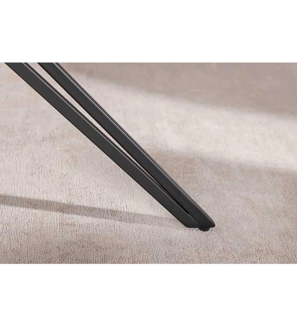 Krzesło obrotowe PROMETHEUS 88 cm 180 stopni welwet taupe