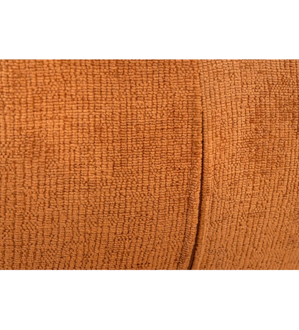 Krzesło obrotowe UNIQUE 180 stopni chenille rdzawo brązowy
