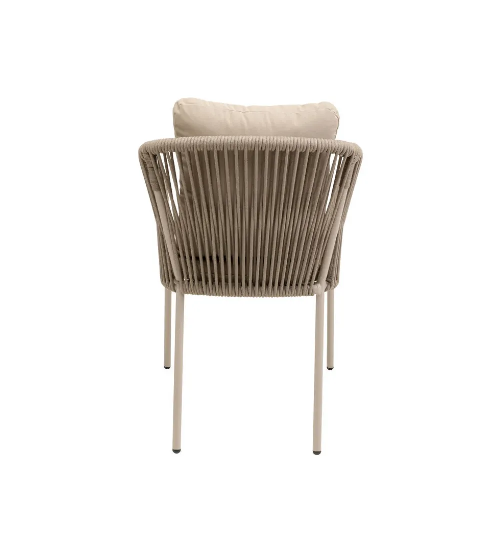 Krzesło ogrodowe CYPRUS 82 cm beżowe