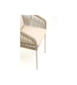Krzesło ogrodowe CYPRUS 82 cm beżowe
