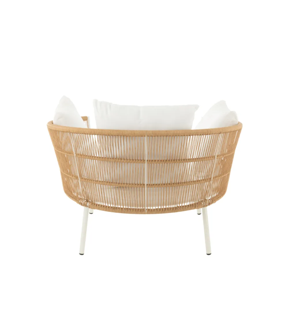 Krzesło ogrodowe JOALEN 79 cm rattan