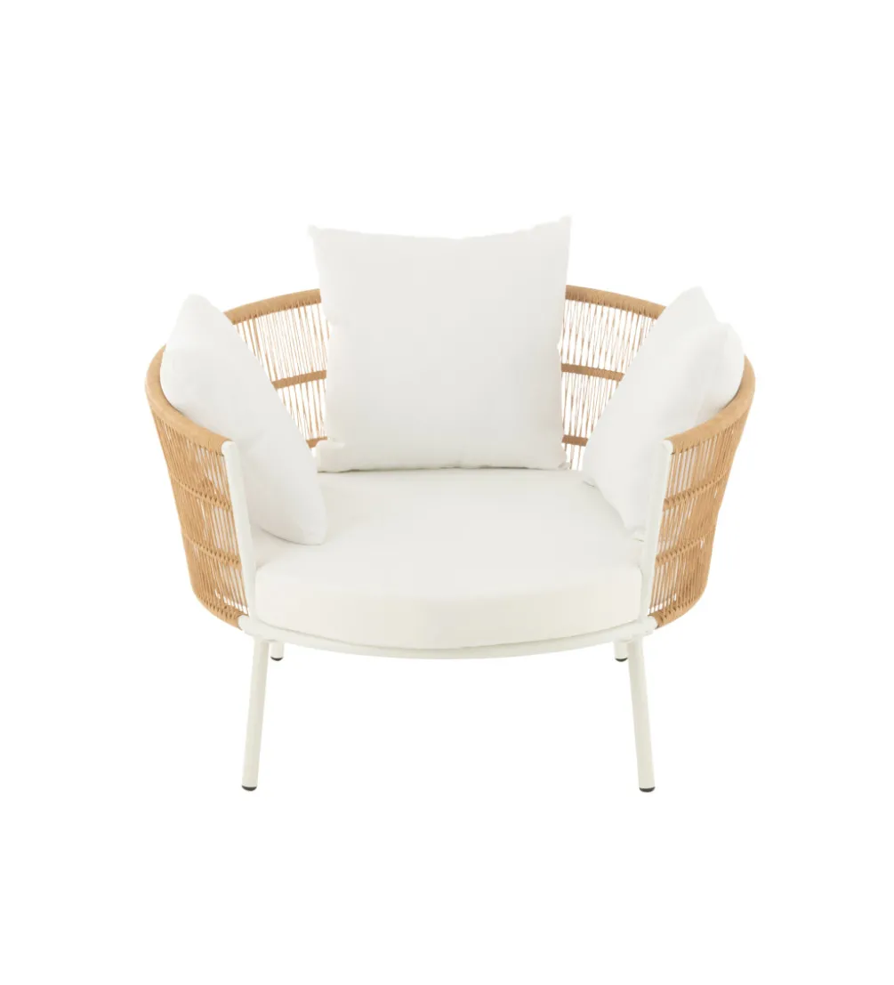 Krzesło ogrodowe JOALEN 79 cm rattan