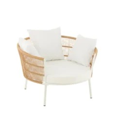 Krzesło ogrodowe JOALEN 79 cm rattan