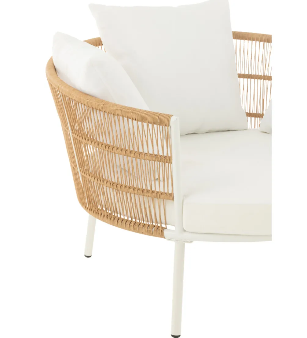 Krzesło ogrodowe JOALEN 79 cm rattan