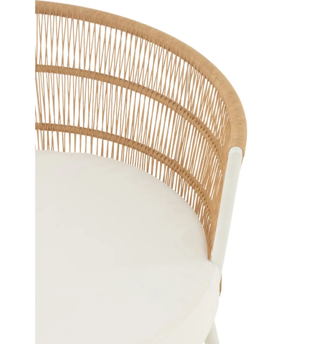 Krzesło ogrodowe JOALEN 79 cm rattan