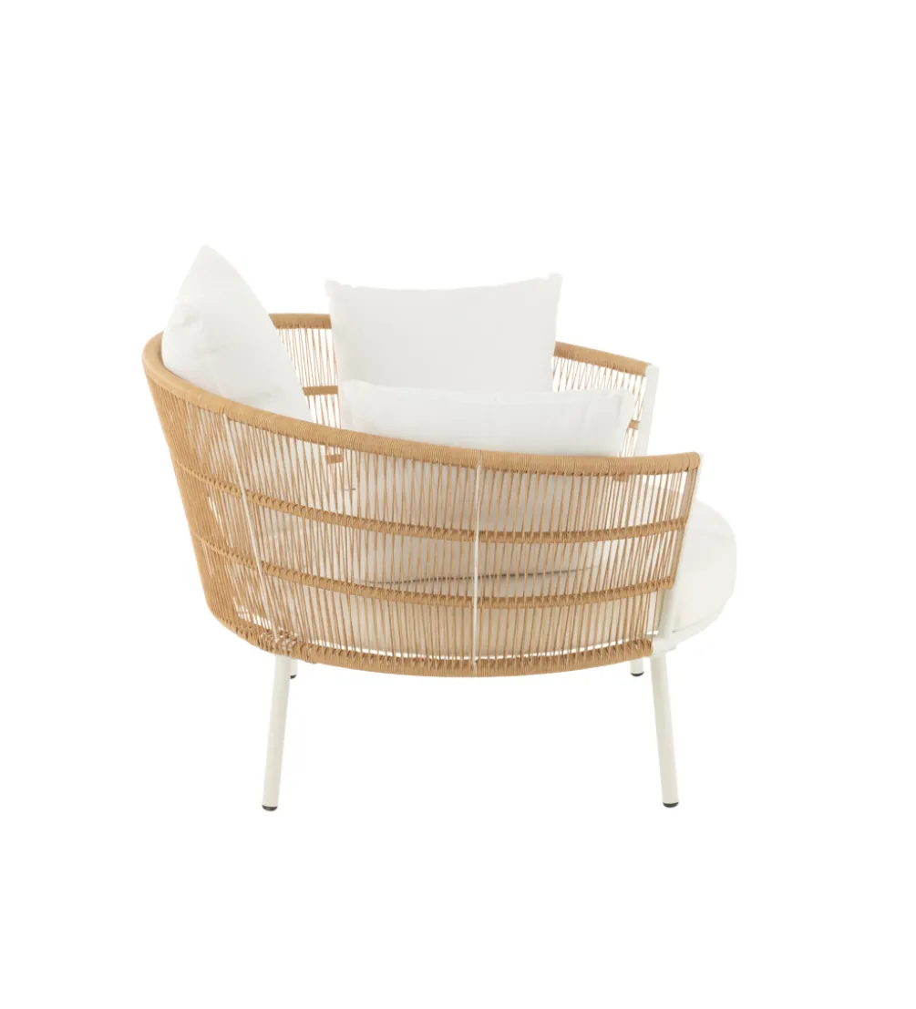 Krzesło ogrodowe JOALEN 79 cm rattan