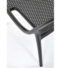 Krzesło ogrodowe K532 80 cm czarne