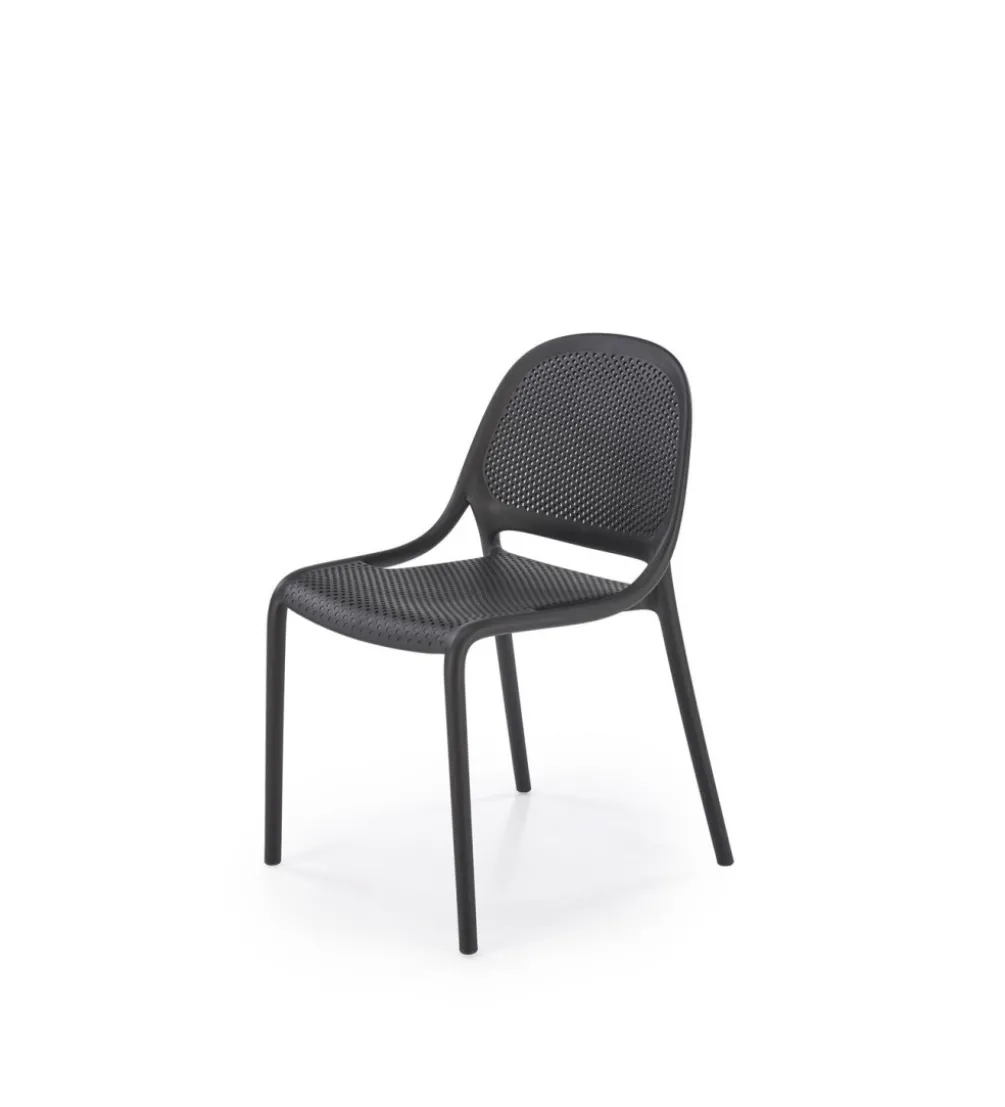 Krzesło ogrodowe K532 80 cm czarne