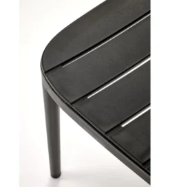 Krzesło ogrodowe K529 83 cm czarne
