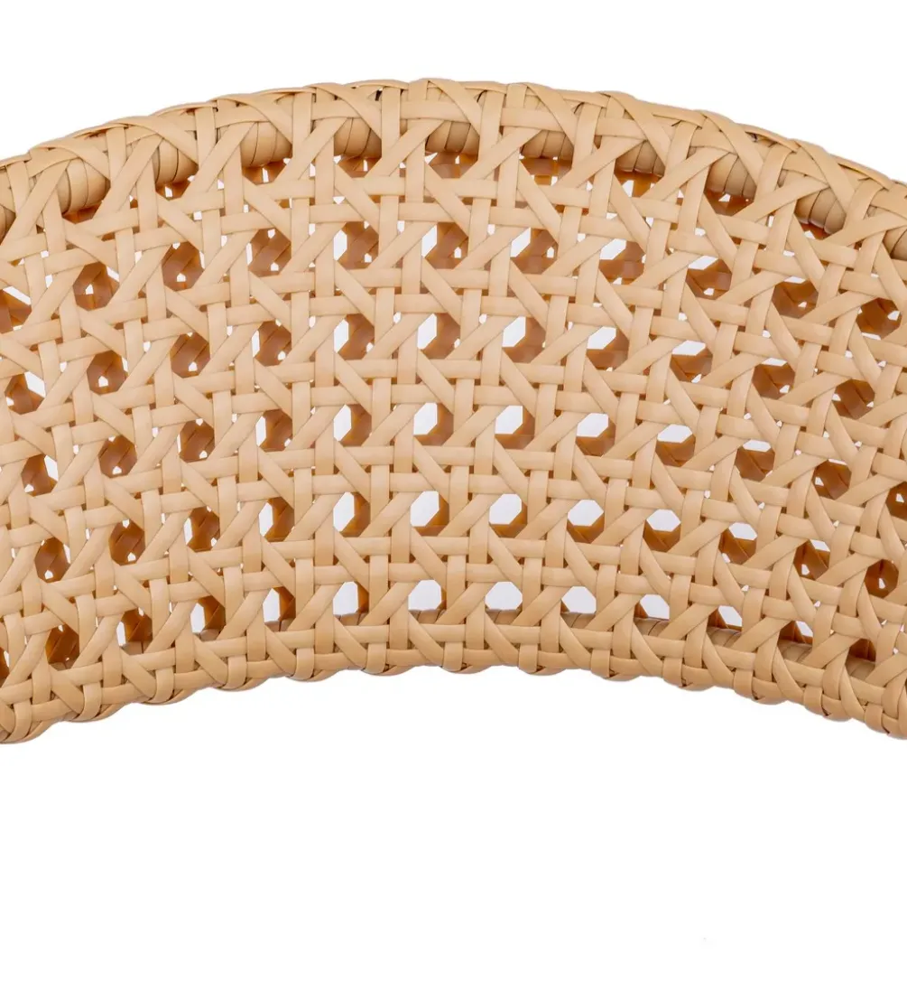 Krzesło ogrodowe NIVA 80 cm białe naturalne