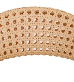 Krzesło ogrodowe NIVA 81 cm naturalne czarne