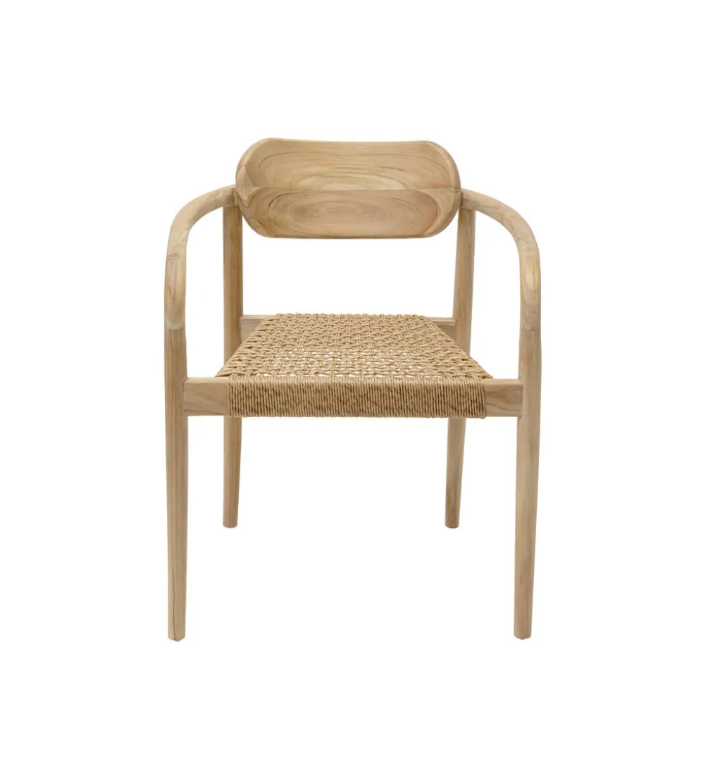 Krzesło ogrodowe SOLE MIO 80 cm drewno teak