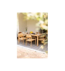 Krzesło ogrodowe SOLE MIO 80 cm drewno teak