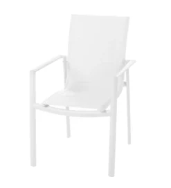 Krzesło ogrodowe STELLA 90 cm białe