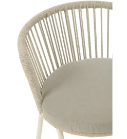 Krzesło ogrodowe TOA 75 cm szare