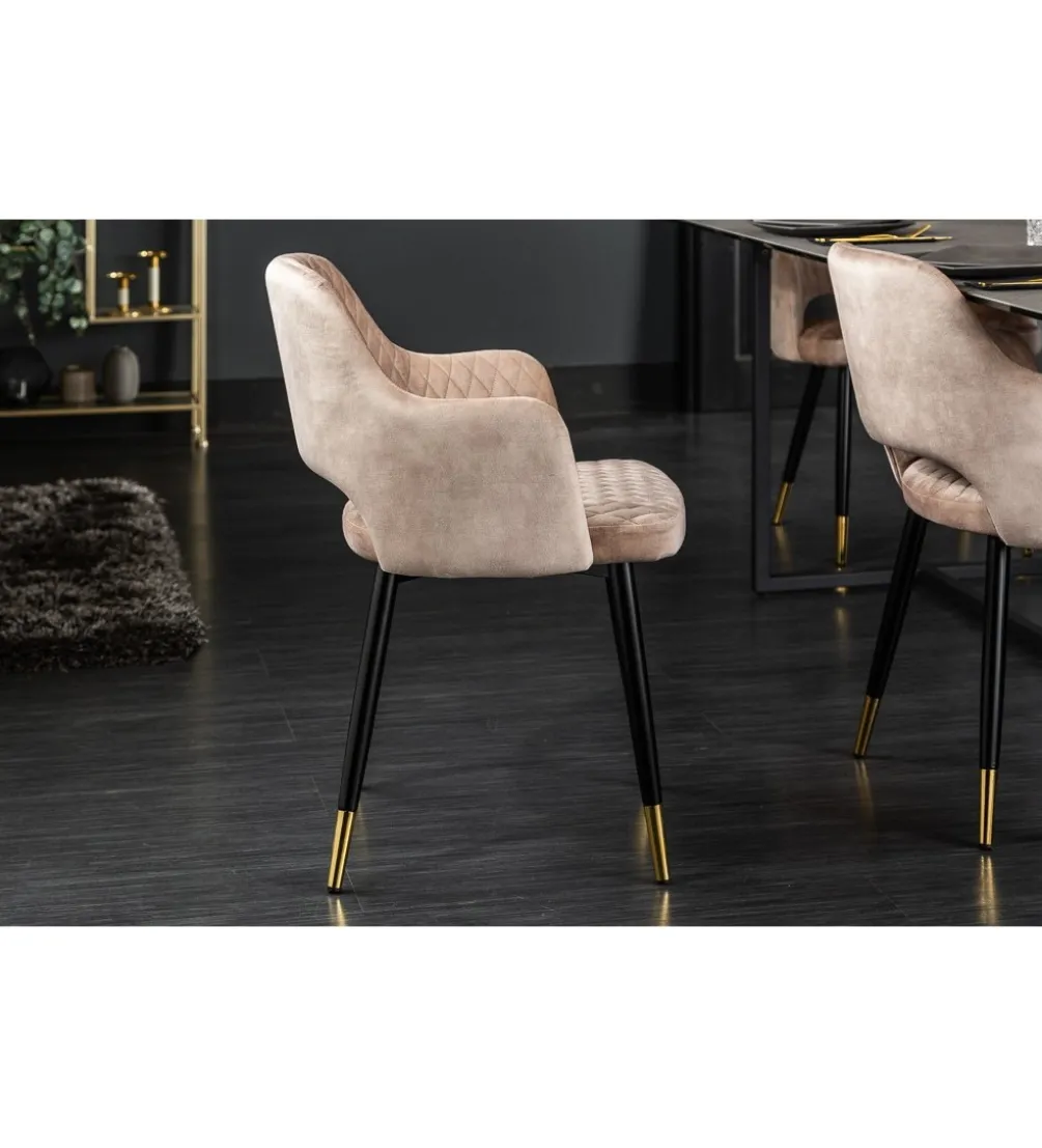 Krzesło Paris Velvet Greige