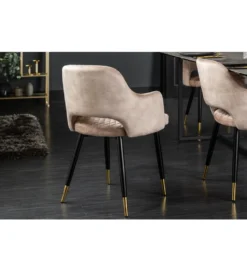 Krzesło Paris Velvet Greige