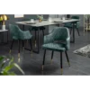 Krzesło Paris Velvet petrol