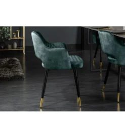 Krzesło Paris Velvet petrol